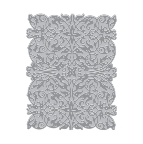 Lacy Filigree Letterpress Plate + Foil Plate
