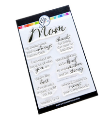 Inside Out For Mom Sentiments Stamp Set