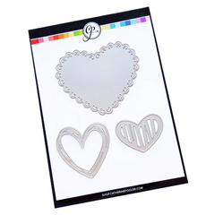 Stack of Hearts Dies