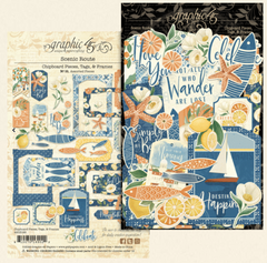 Scenic Route Chipboard Pieces, Tags & Frames