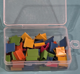 Multi-Color Connector Clips - 50 pc