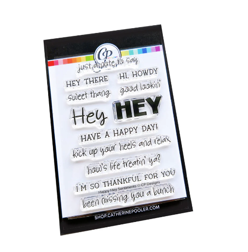 Happy Hey Sentiment Stamp Set