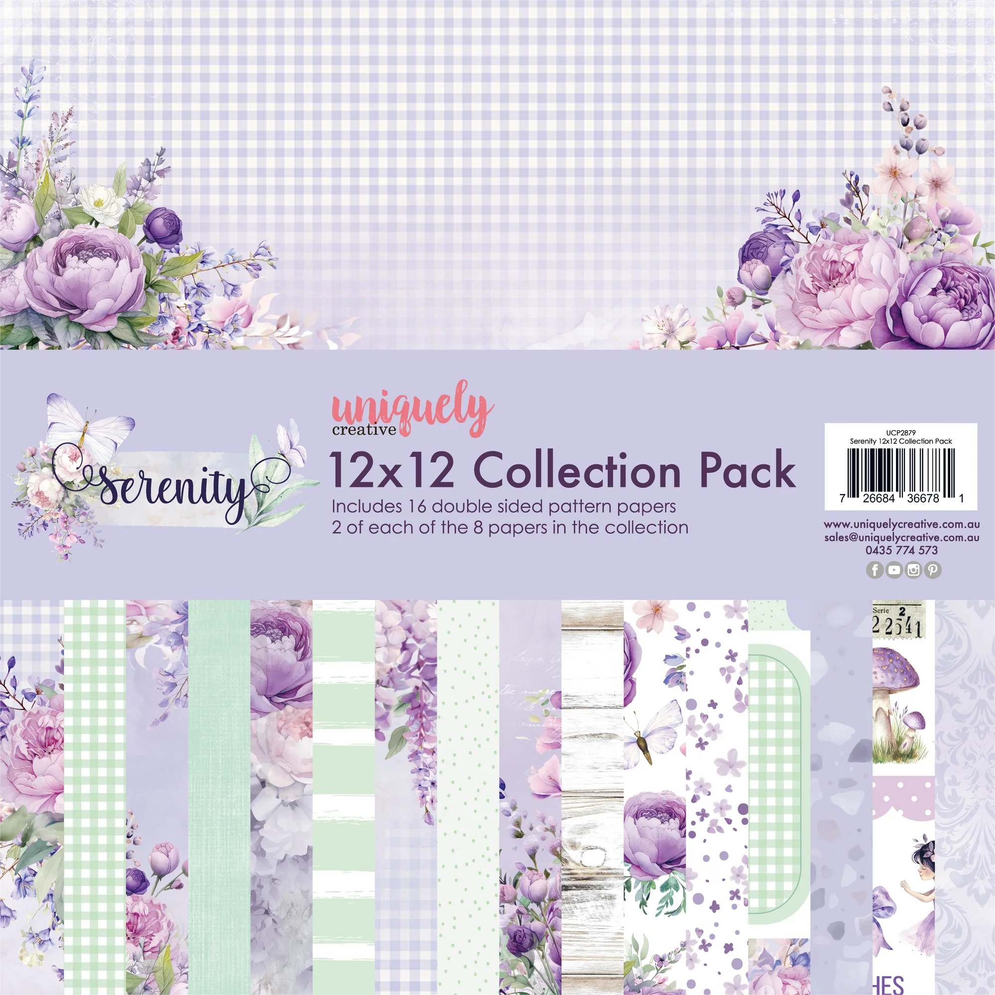 Serenity 12x12 Collection Pack