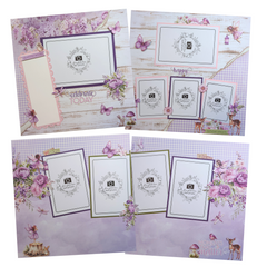 Serenity Layout Class Kit, (2) 2-page 12x12 Layouts