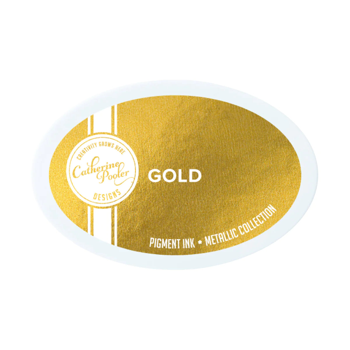 Gold Metallic Pigment Ink Pad - Metallic Collection