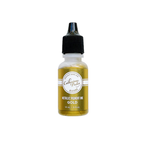 Gold Metallic Pigment Ink Refill - Metallic Collection