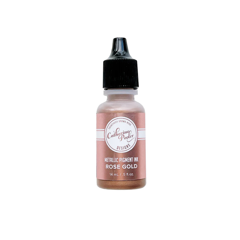 Rose Gold Metallic Pigment Ink Refill - Metallic Collection