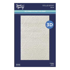 Damask 3D Embossing Folder by Simon Hurley