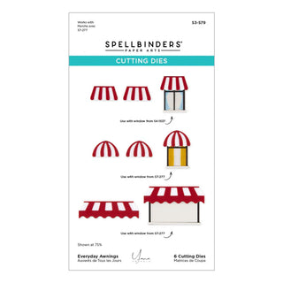 Spellbinders Everyday Awnings Die Set by Yana Smakula