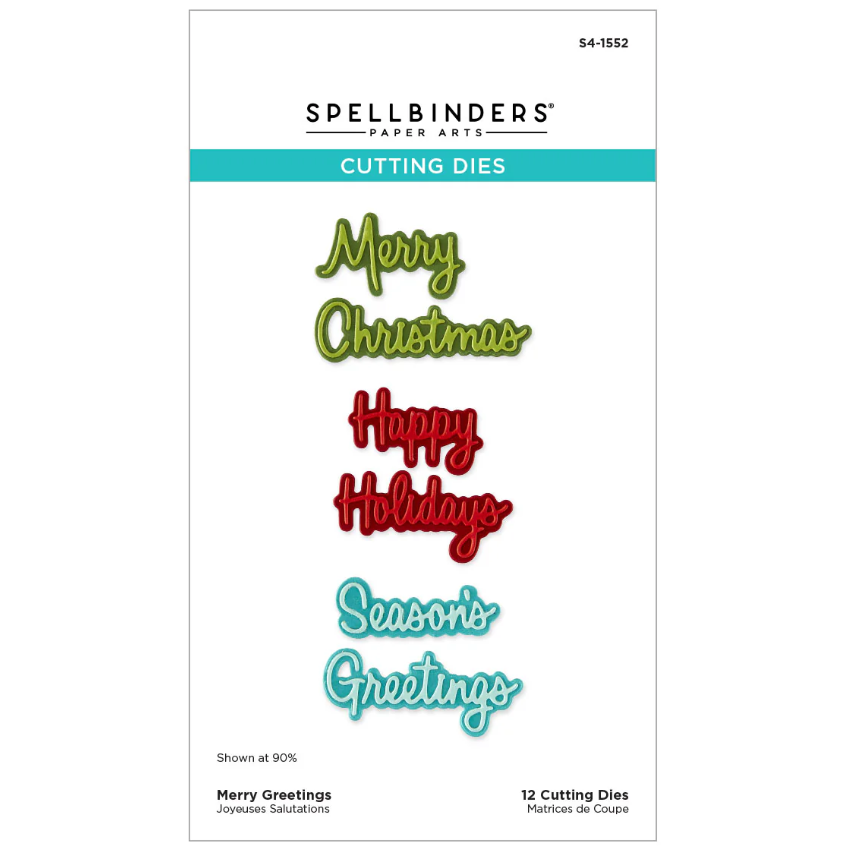 Merry Greetings Die Set