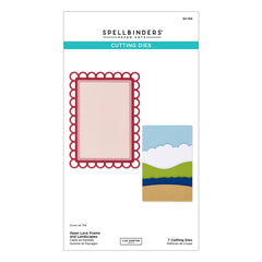 Open Lace Frame and Landscapes Dies