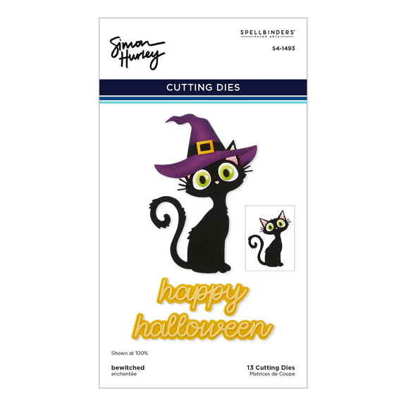 Spellbinder's Bewitched Die Set by Simon Hurley for Halloween Card Making