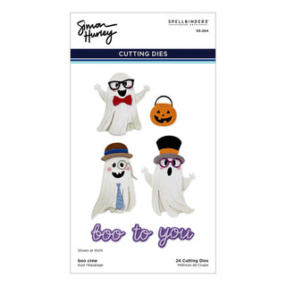 Spellbinders S6-264 boo crew dies by Simon Hurley for Card Making