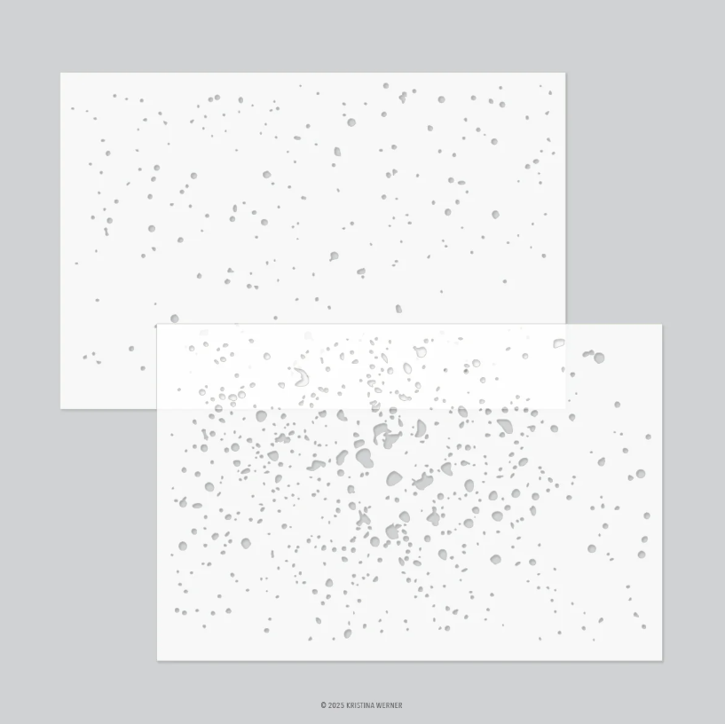Splatter Texture Stencil Pack by Kristina Werner