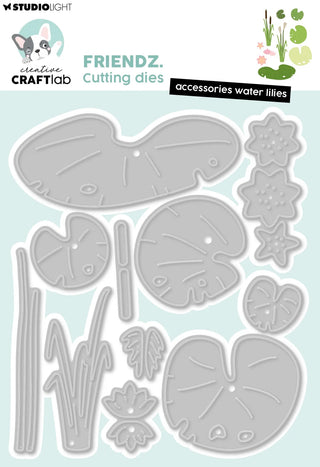 Studio Light Creative Craft Lab Water Lilies Friendz Dies