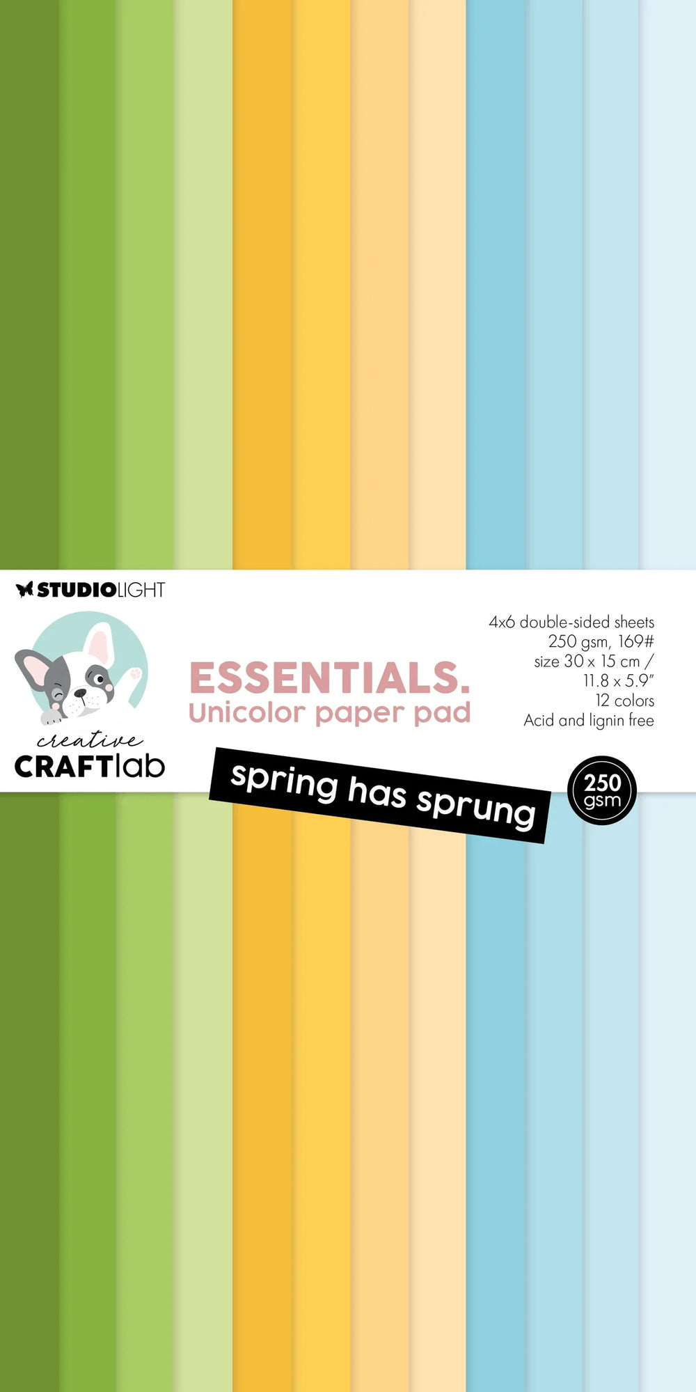 CCL Unicolor Paper Pad Spring has Sprung Essentials