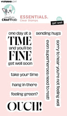 Get Well Essentials Clear Stamp Set