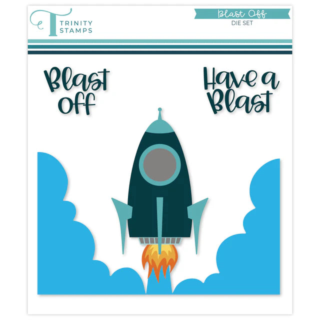 Trinity Stamps Blast Off Die Set for Card Making