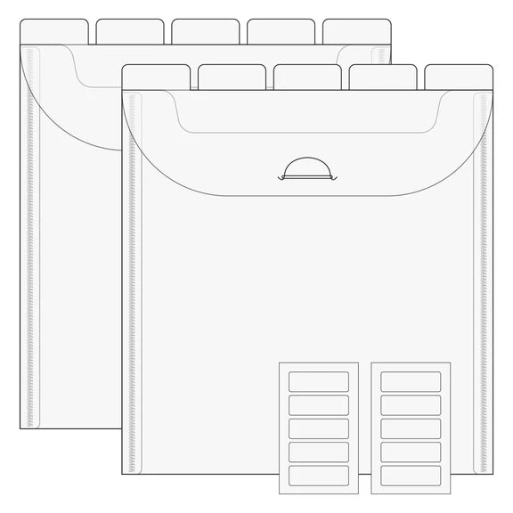 6x6 Flip Flap Pocket - 10 Pack