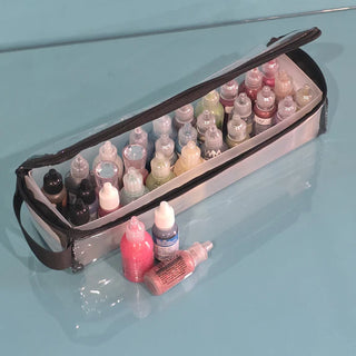 The Organized Option Myrel Zip & Go bag for glitter reinkers and more