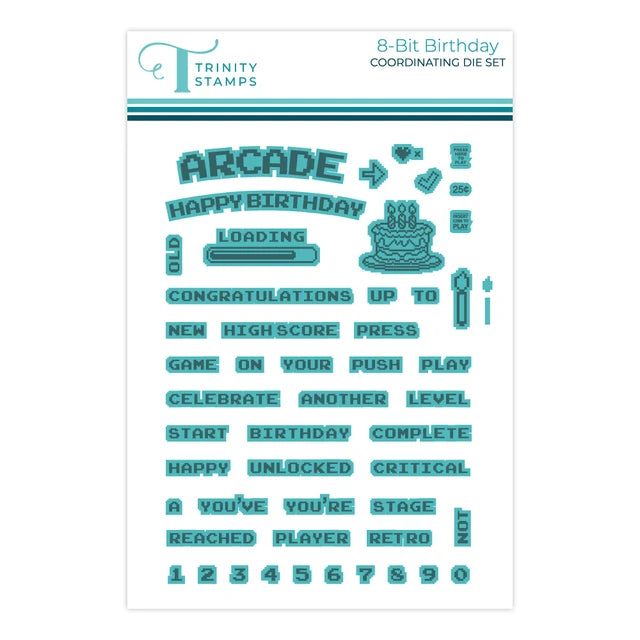 8-Bit Birthday Coordinating Die Set