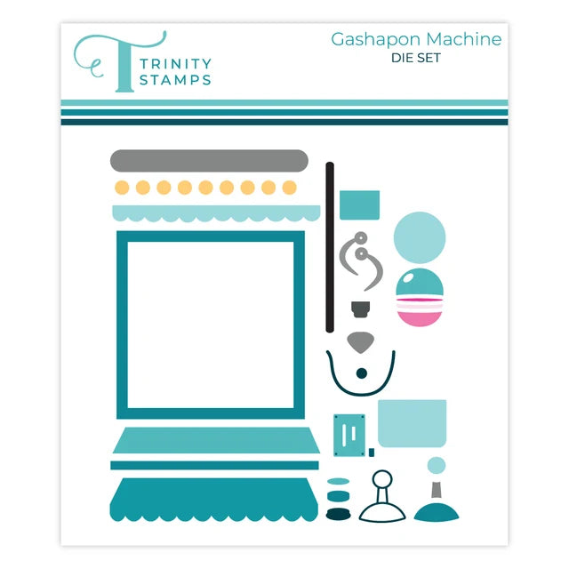Gashapon Machine Die Set (Claw Machine)