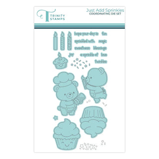 Trinity Stamps Just Add Sprinkles Coordinating Die Set