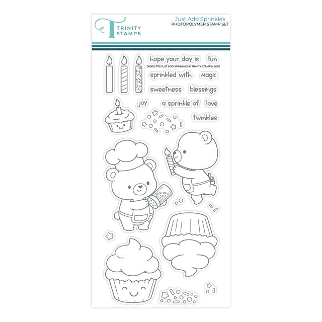 Just Add Sprinkles 4x8 Stamp Set