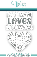 Every Pizza Me 3x4 Stamp Set
