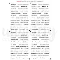 Color Crush Cut-A-Part Sheet Mini