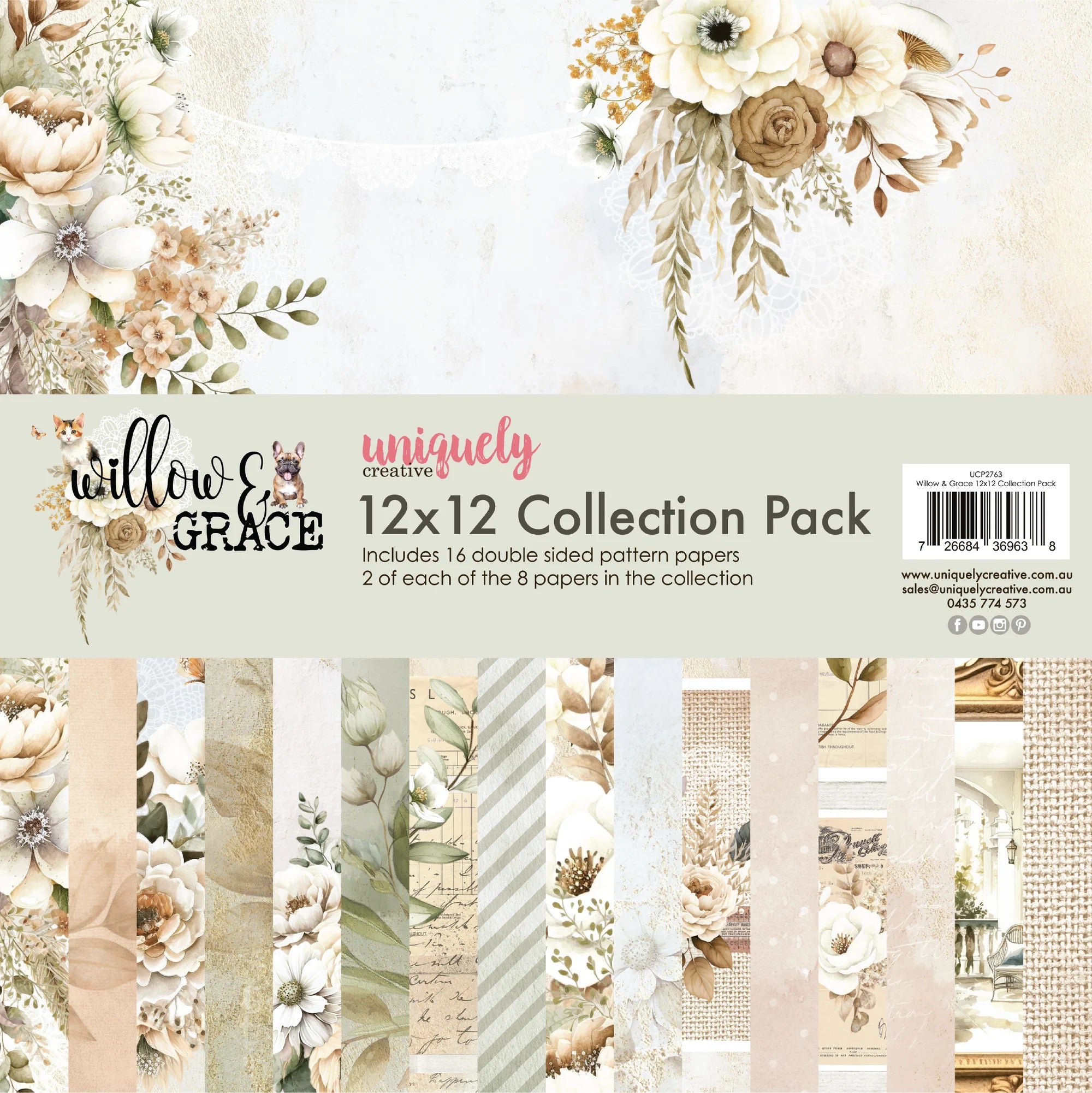 Willow & Grace 12x12 Collection Pack