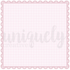 Gingham Square Decorative Base Layer Paper