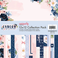 Indigo Bloom 12x12 Collection Pack