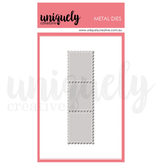 Uniquely Creative Postage Strip Die