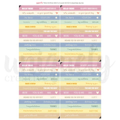 Floral Archives Cut-A-Part Sheet Mini