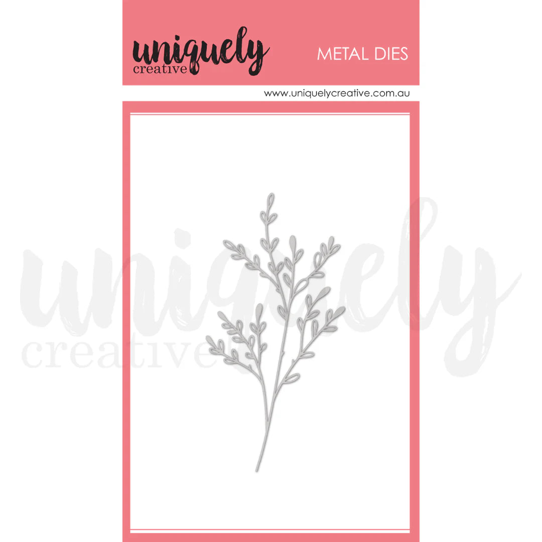 Uniquely Creative UCD2196 Delicate Foliage Die for Scrapbooking and Card Making