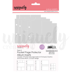 Pocket Page Album Inserts - Pack #2, 10 pieces