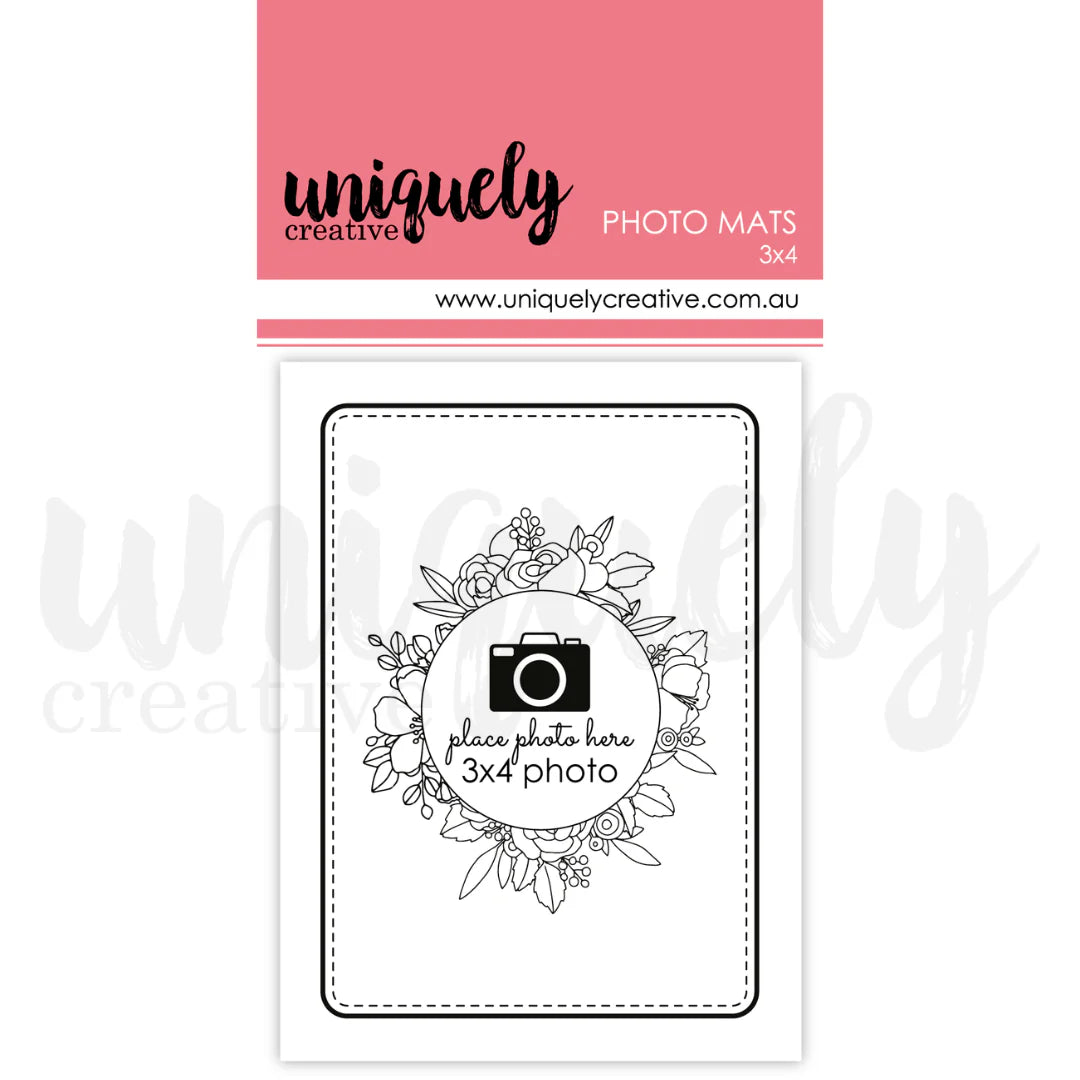 Uniquely Creative UCE2083 3x4 Photo Mats