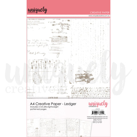 Dear Diary A4 Creative Paper - Ledger