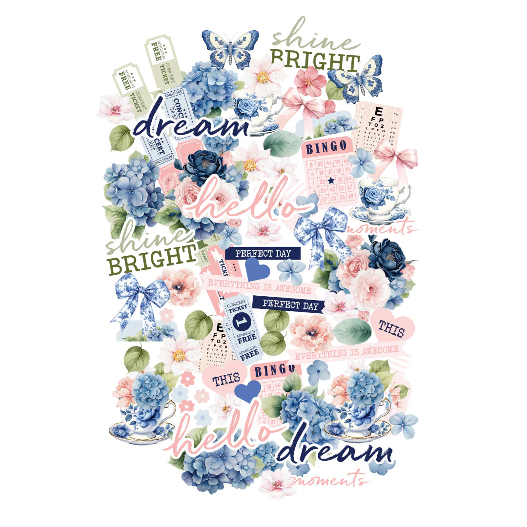 Uniquely Creative UCP2942 Indigo Bloom Creative Cuts