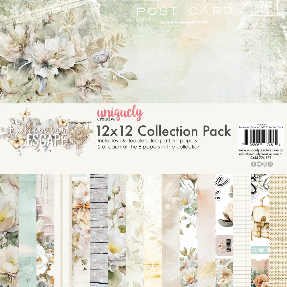 Bohemian Escape 12x12 Collection Pack