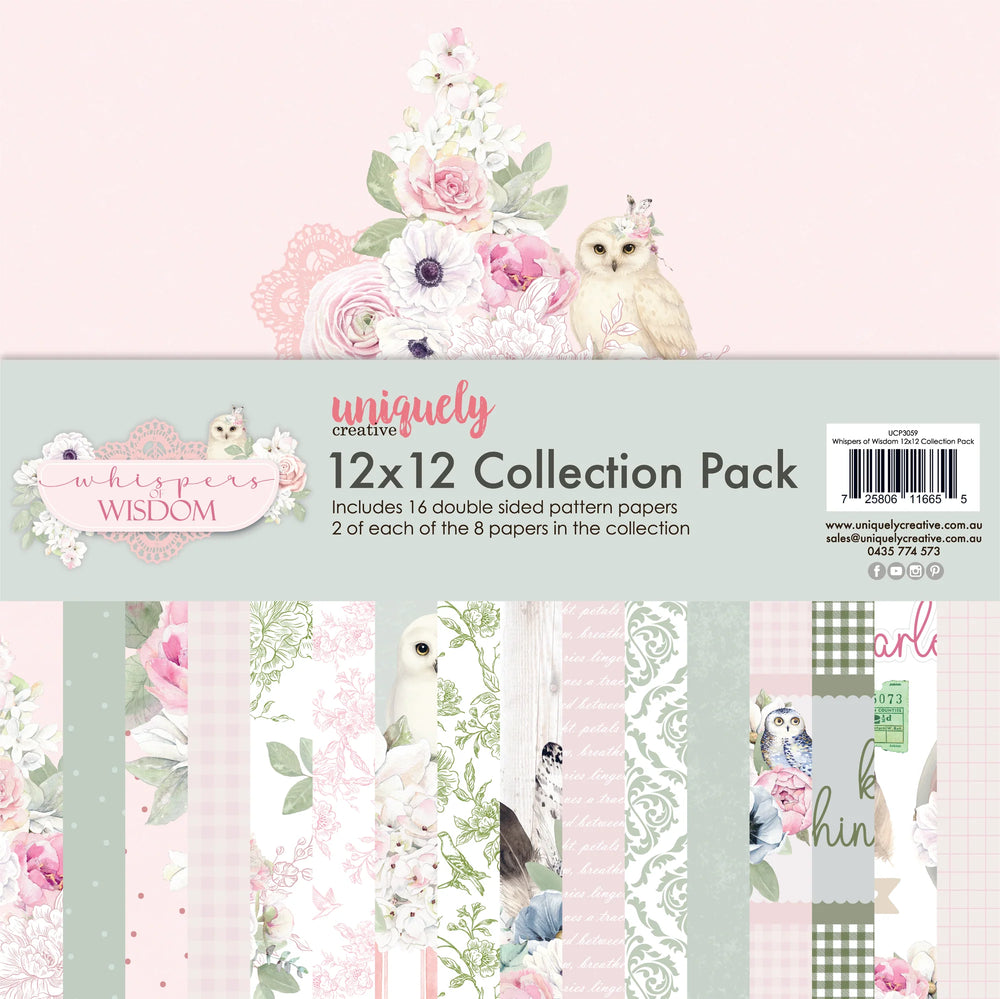 Whispers of Wisdom 12x12 Collection Pack