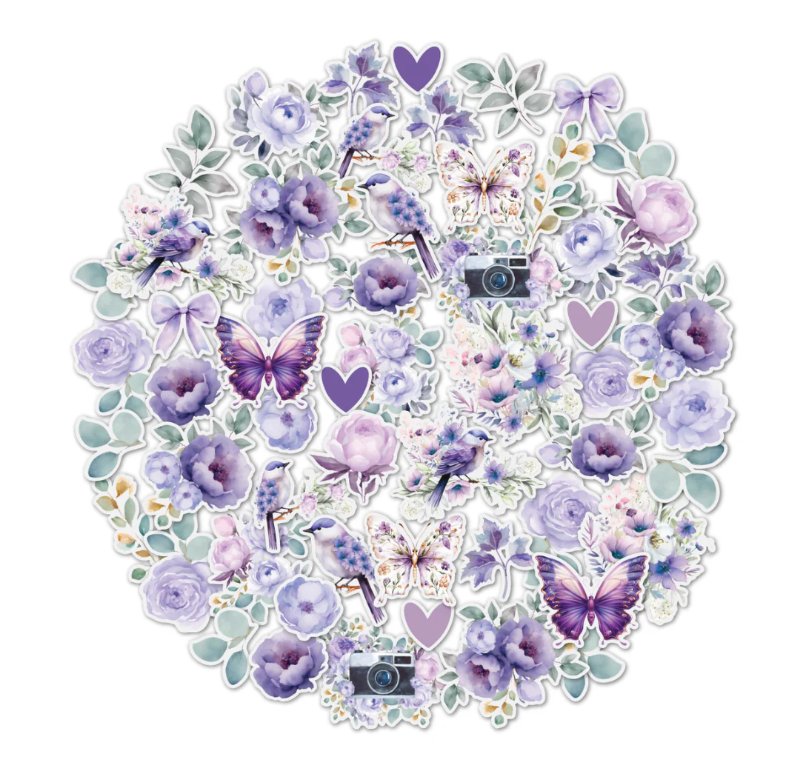 Ultraviolet Delight Vellum Creative Cuts