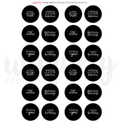 Vintage Walls Cut-A-Part Sheet Mini