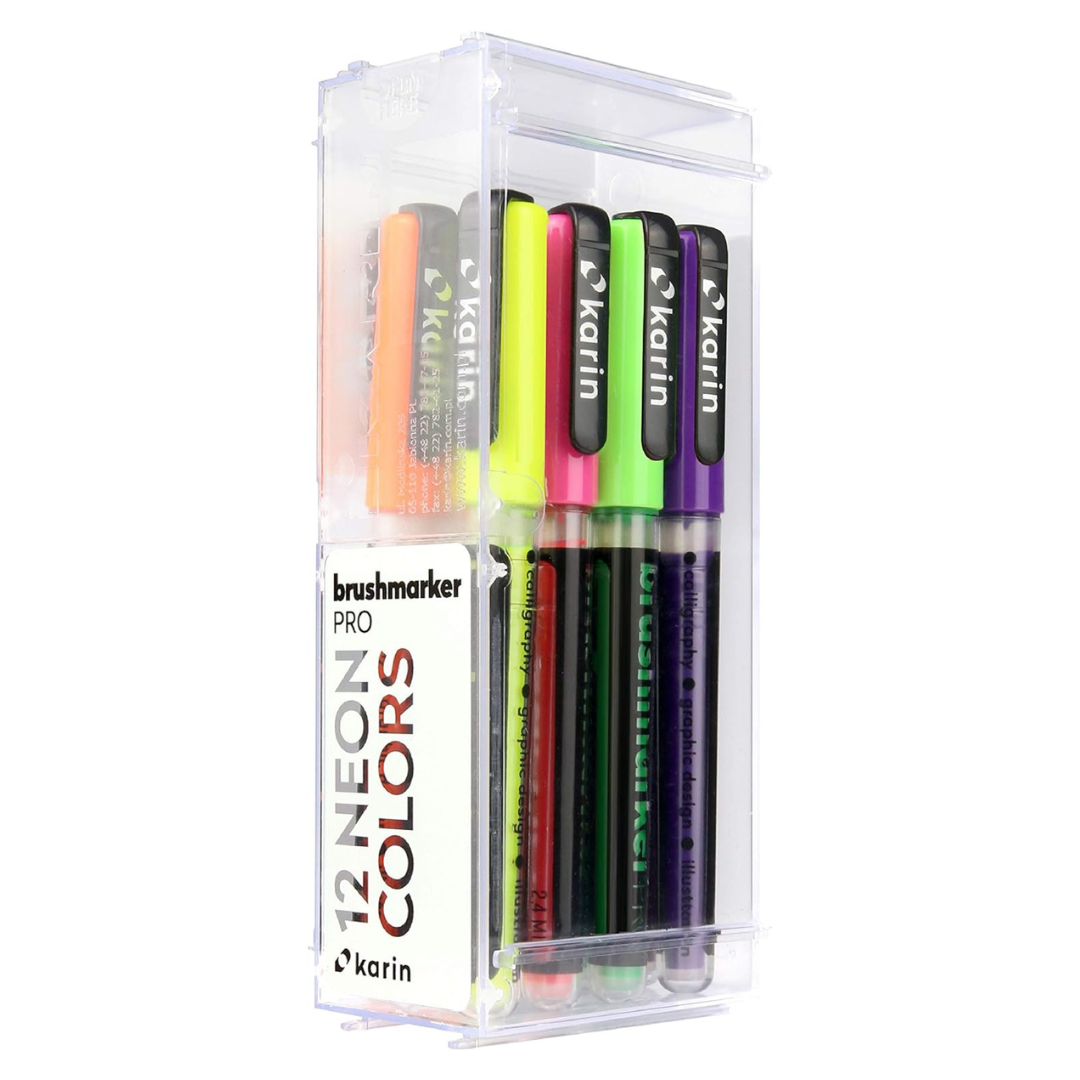 Brushmarker Neon Colors - Set of 12