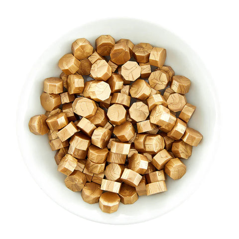 Golden Wax Beads