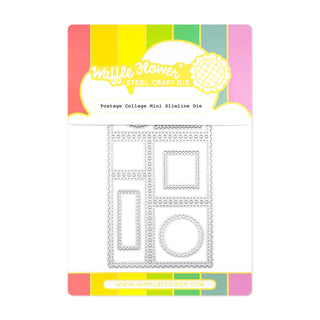 Waffle Flower 421588 Postage Collage Mini Slimline Die