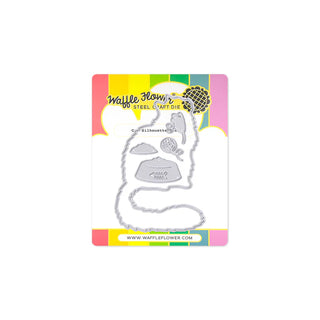 Waffle Flower 422017 Cat Silhouette Die for Card Making