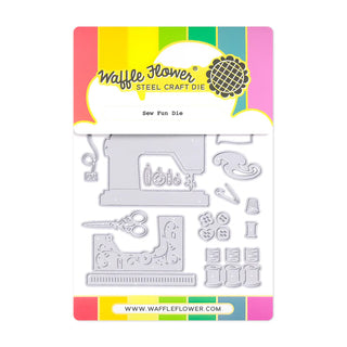 Waffle Flower 422033 Sew Fun Die for Card Making