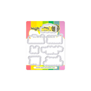 Waffle Flower 422052 Hello Sunshine Piercing Matching Die